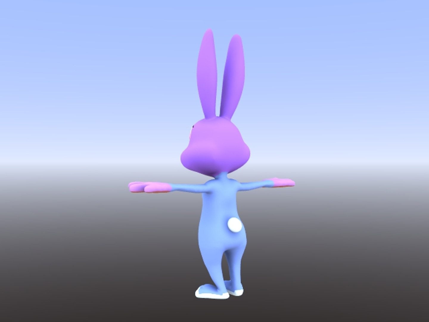 Cartoon Rabbit 3D Model - TurboSquid 1177748