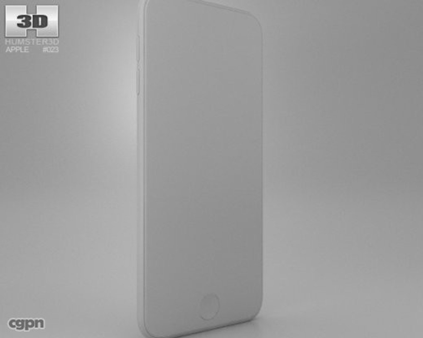 ipod apple touch 3d model