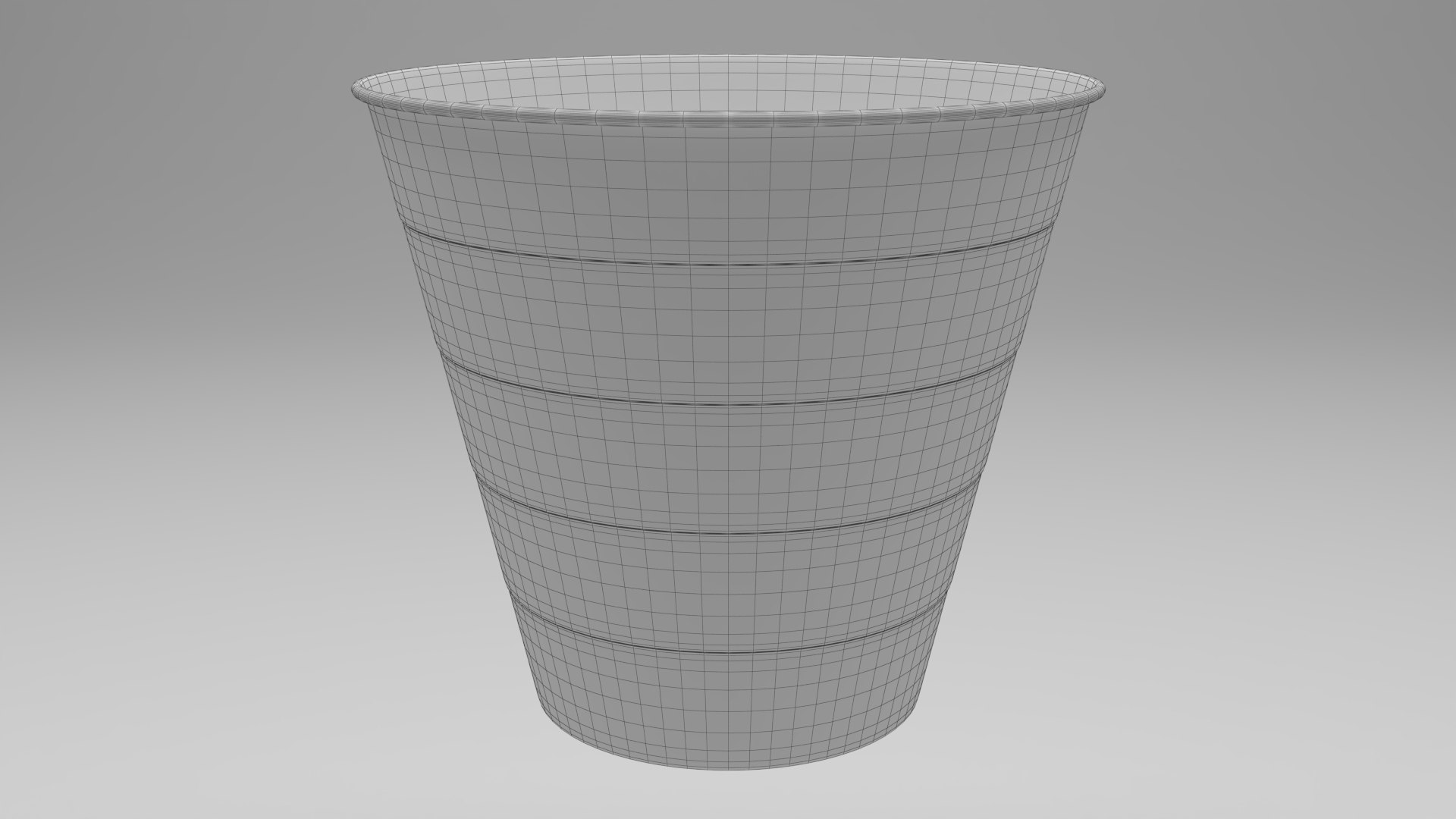 Dustbin Without Lid 3D Model - TurboSquid 2192847