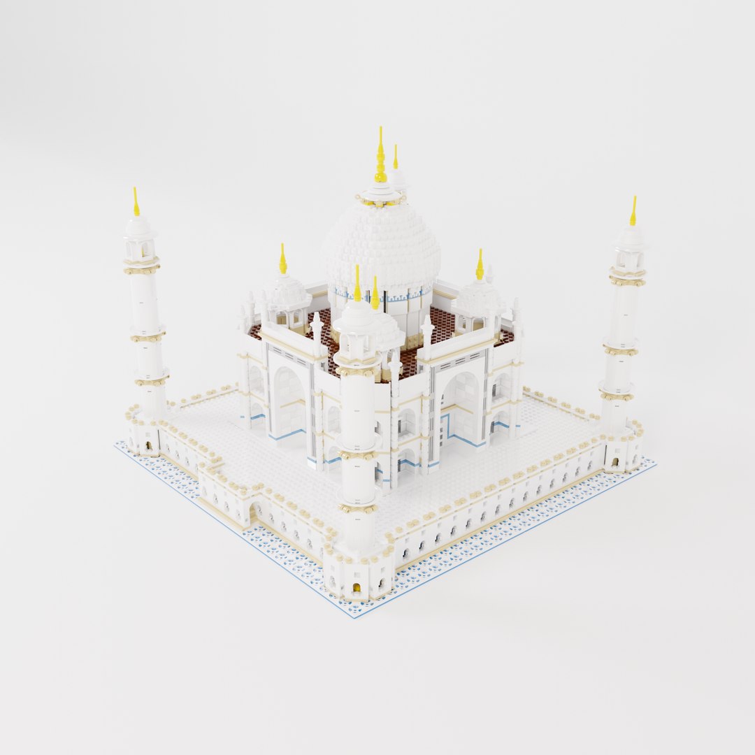 Lego Creator Expert - Taj Mahal 3D model https://p.turbosquid.com/ts-thumb/yq/exWRXG/kR/render2/png/1645616668/1920x1080/fit_q87/1f4fcfba551e11c239805badd8c263d47b33a1ad/render2.jpg