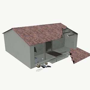 Broken house