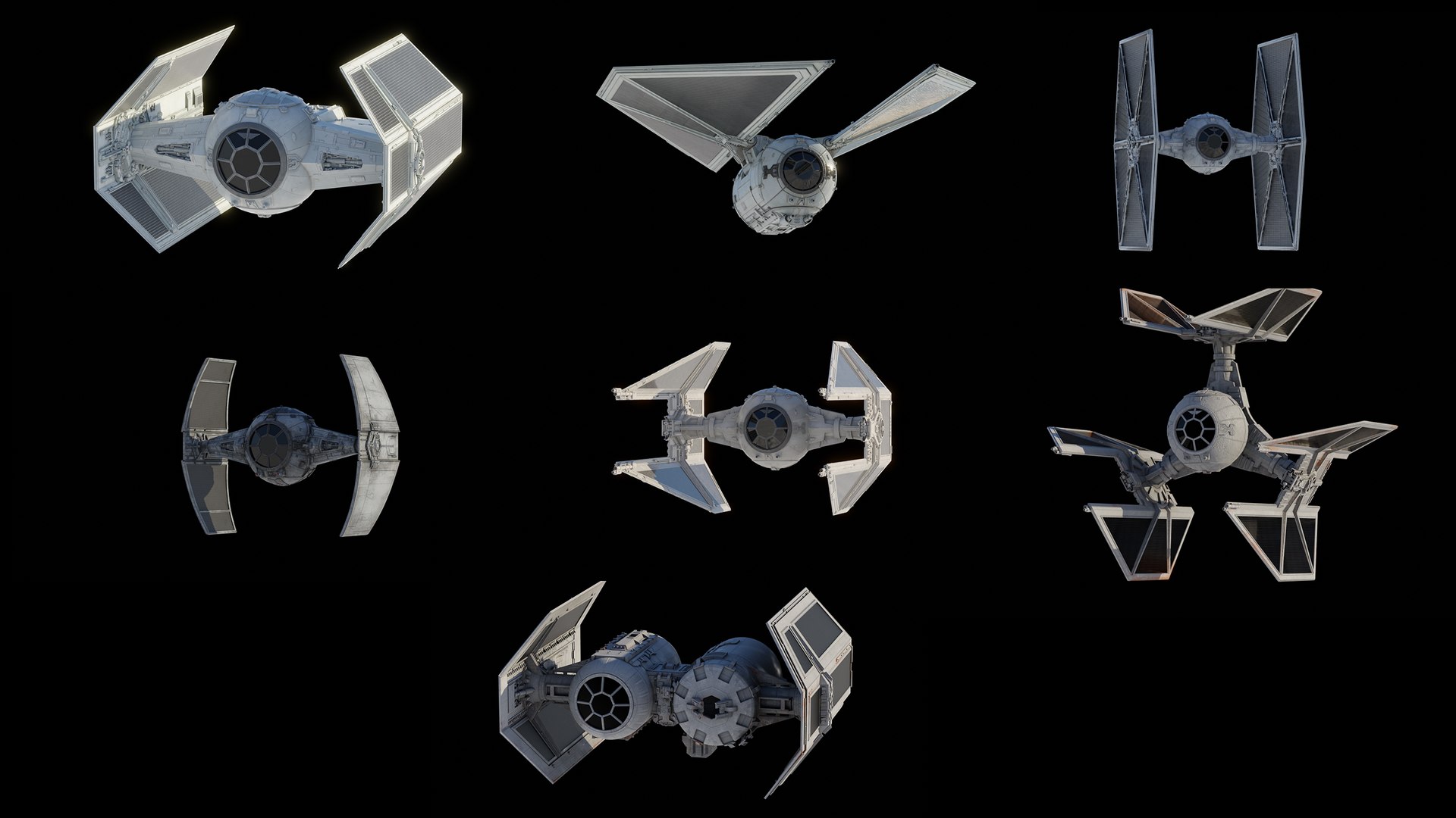 bandai star wars tie
