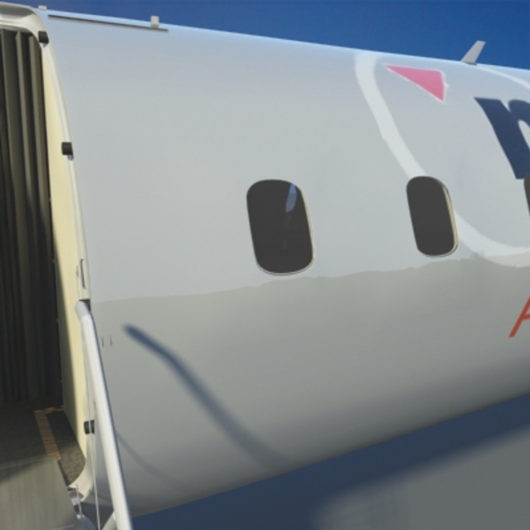 3d Crj 900 Nwa Crj900