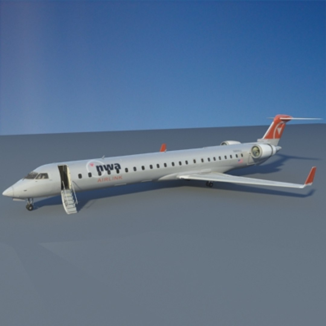 3d Crj 900 Nwa Crj900
