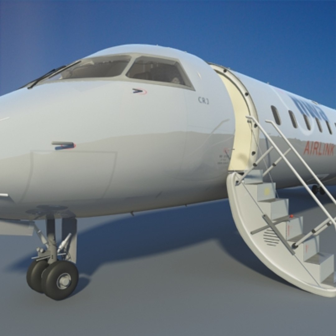 3d Crj 900 Nwa Crj900