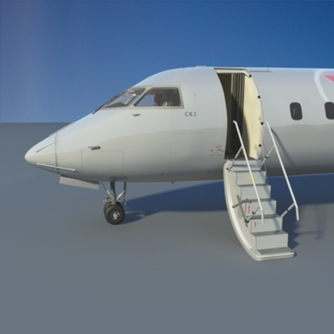 3d Crj 900 Nwa Crj900