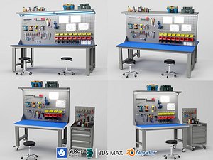 Modern Science Research Laboratory and Chemical Lab Scene