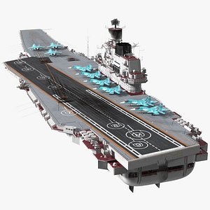 Aircraft Carrier with Airplanes