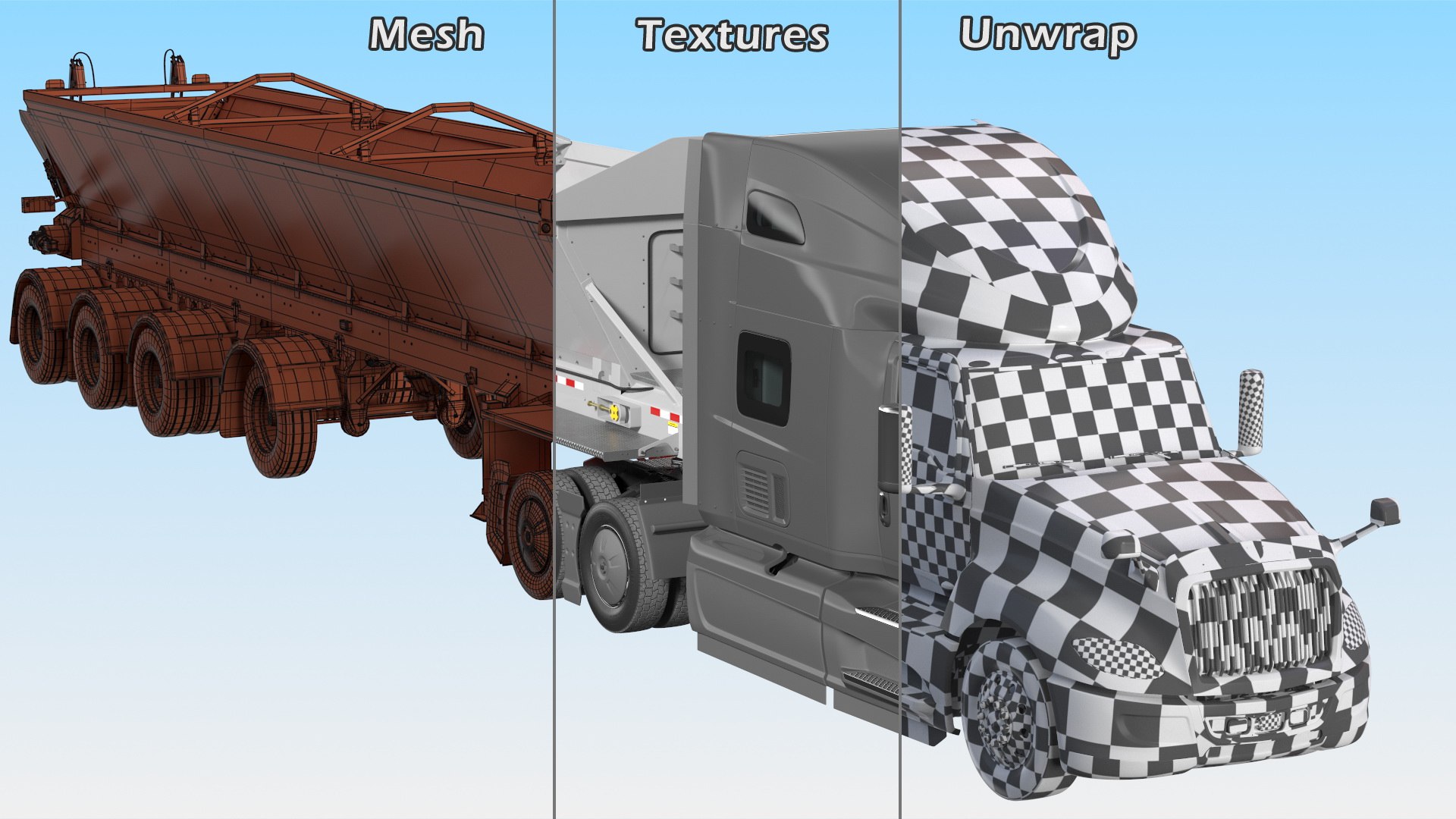 3D Heavy Truck With Bottom Trailer Rigged https://p.turbosquid.com/ts-thumb/yq/ohVux8/np/heavytruckwithbottomtrailerrigged3dsmodel026/jpg/1650231398/1920x1080/fit_q87/cbc94ed506100eaa691dcc3ae170f24f2676656e/heavytruckwithbottomtrailerrigged3dsmodel026.jpg