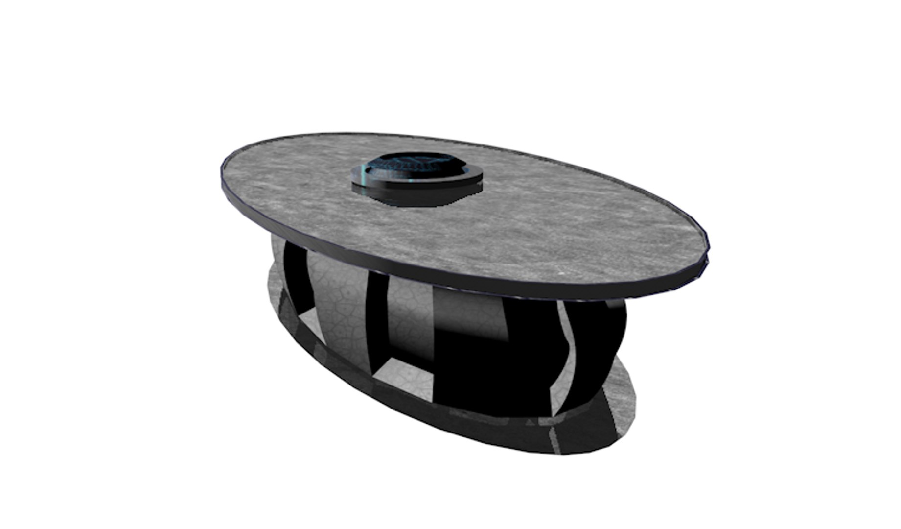 Table Futuristic 3d C4d