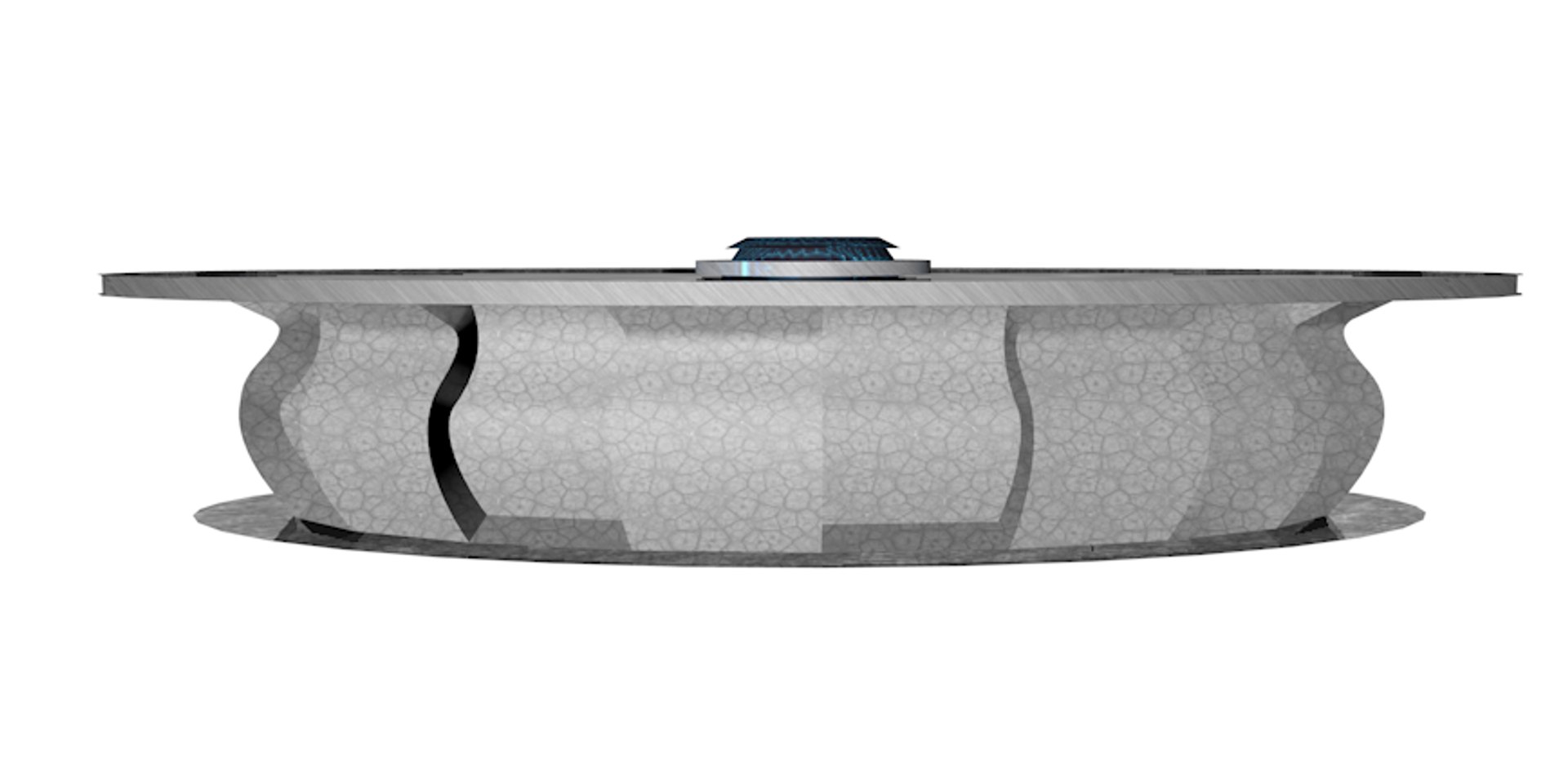 Table Futuristic 3d C4d