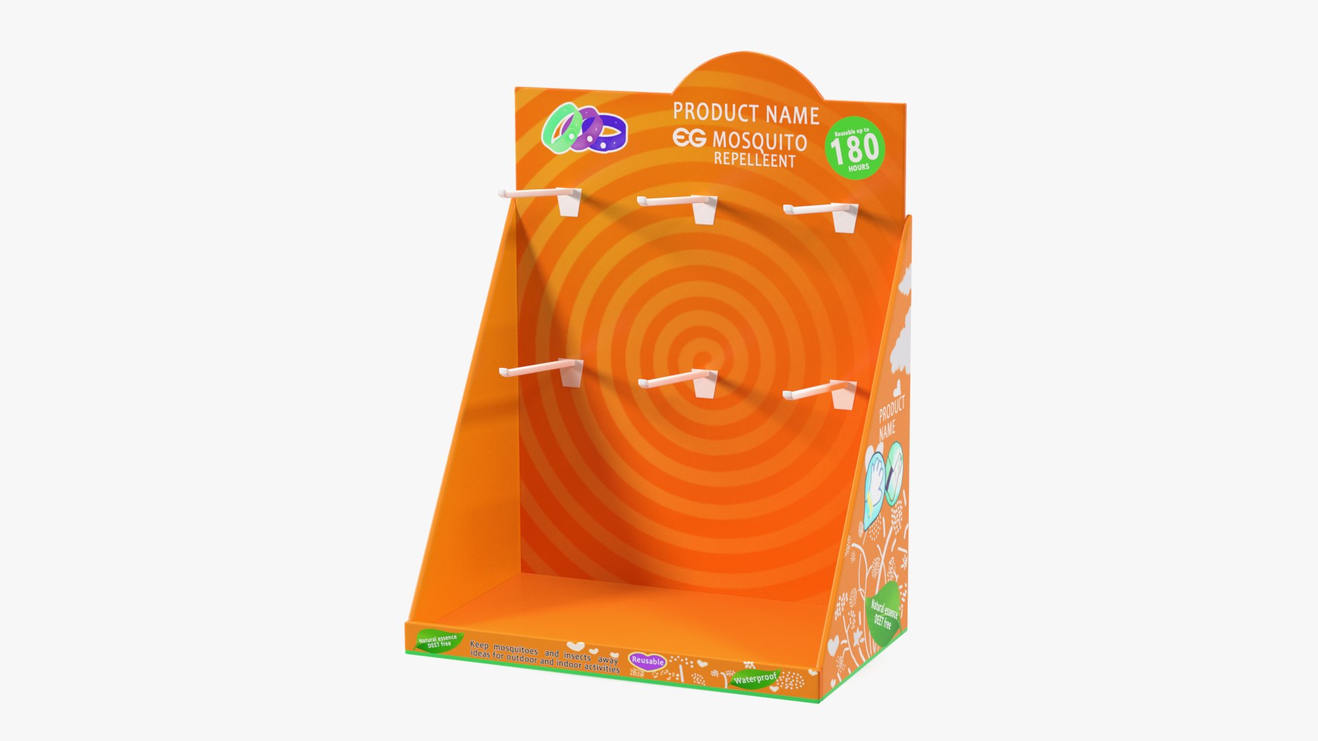 3D Counter Top Display Stand Mockup TurboSquid 2135029