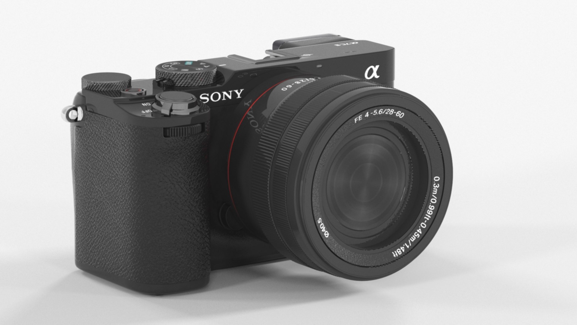 3D Sony Full Size Mirror Lens Camera - TurboSquid 2339783