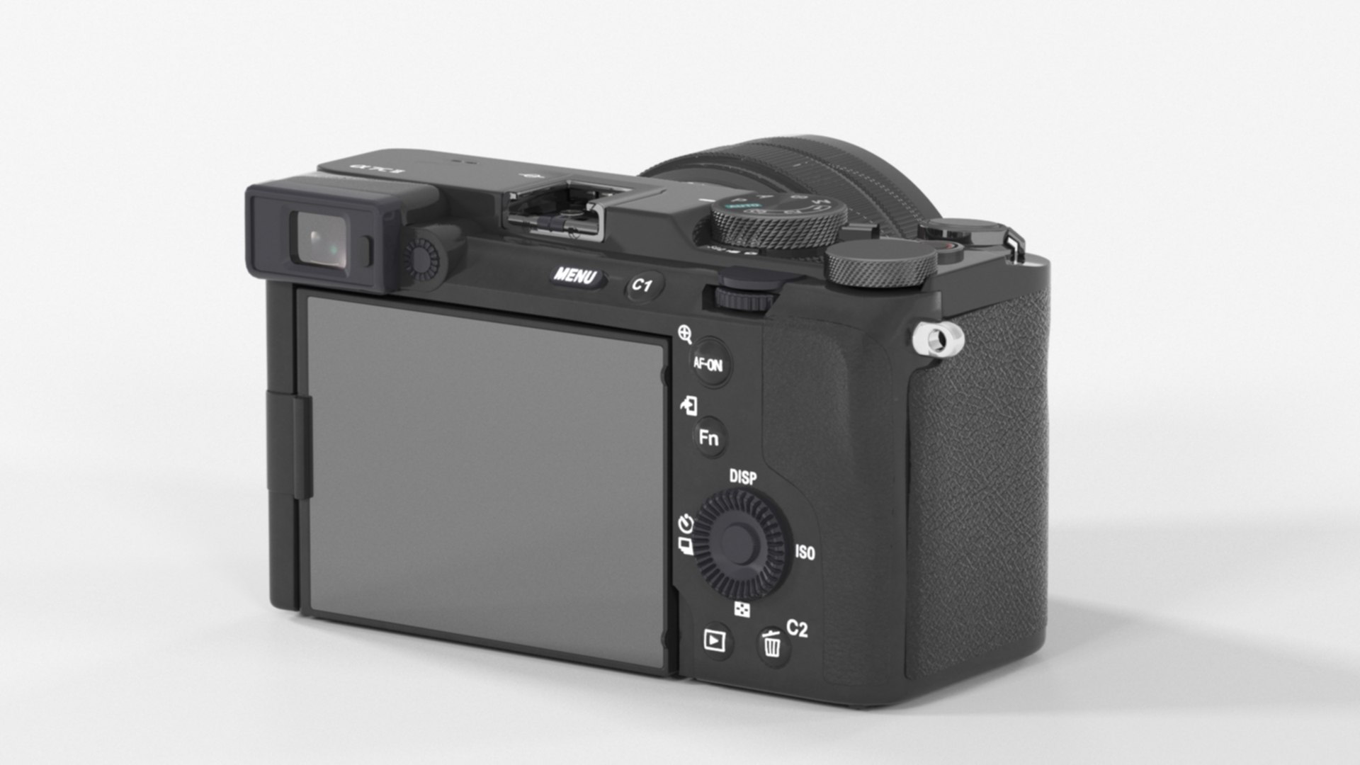 3D Sony Full Size Mirror Lens Camera - TurboSquid 2339783