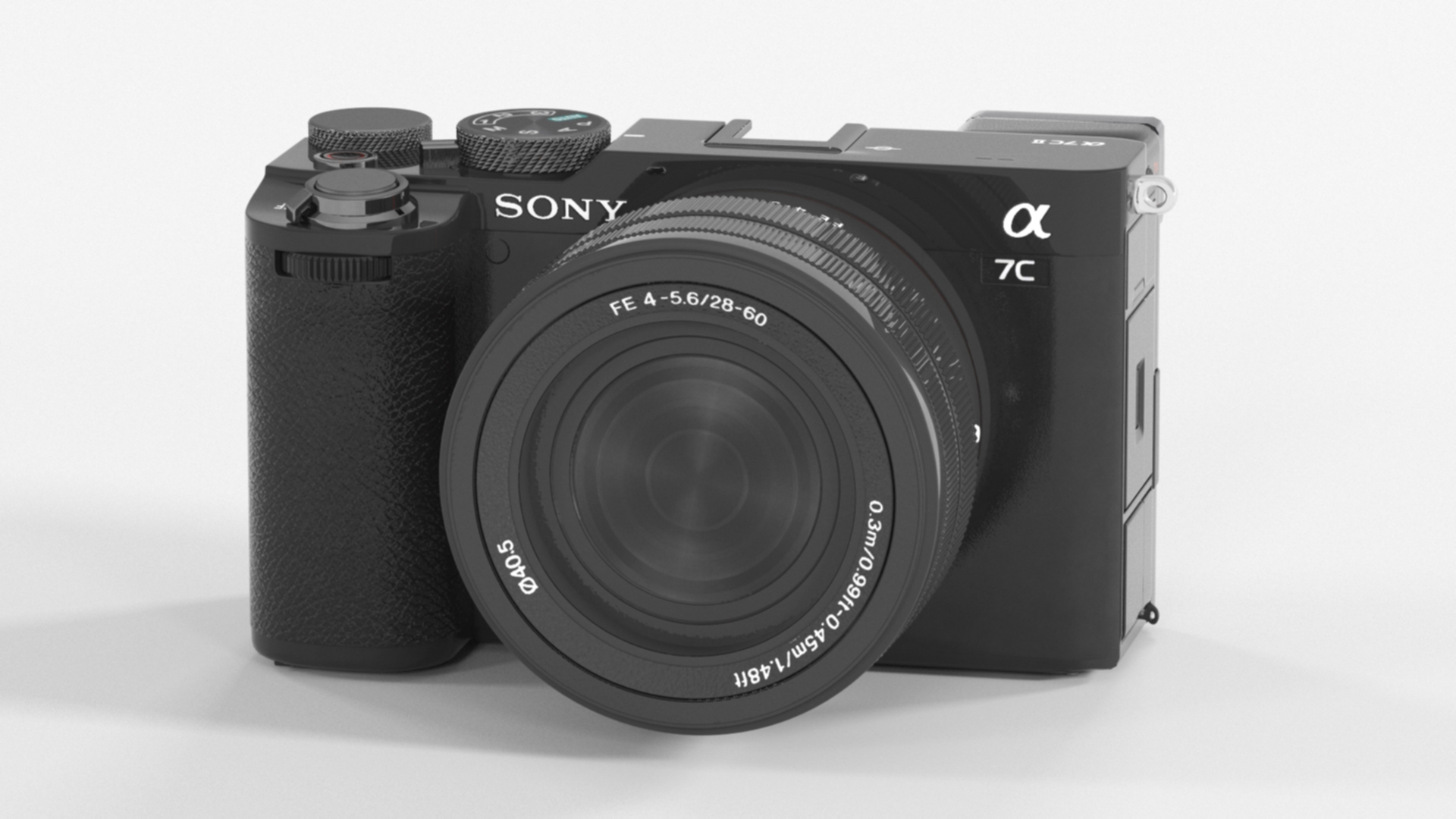 3D Sony Full Size Mirror Lens Camera - TurboSquid 2339783