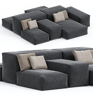 sofa 342 3D model