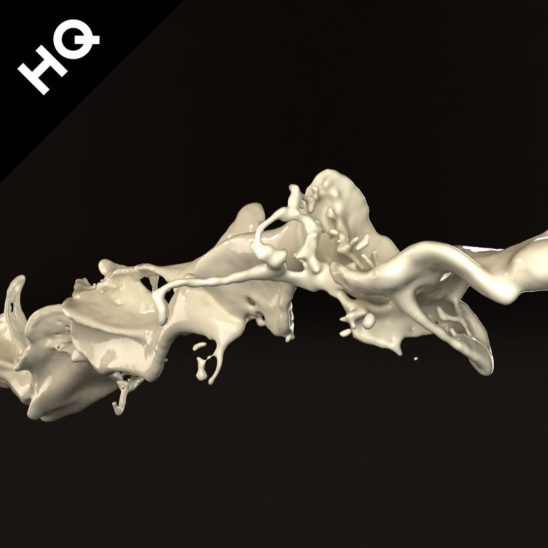 3d splash realflow flow model