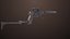 3D Pistol 08 Black Generic All PBR UE Textures model