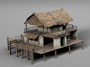3D house water model
