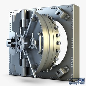 Bank vault door v 1