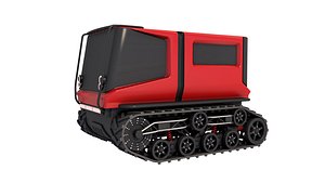 3D model Antarctica Exploration Vehicle