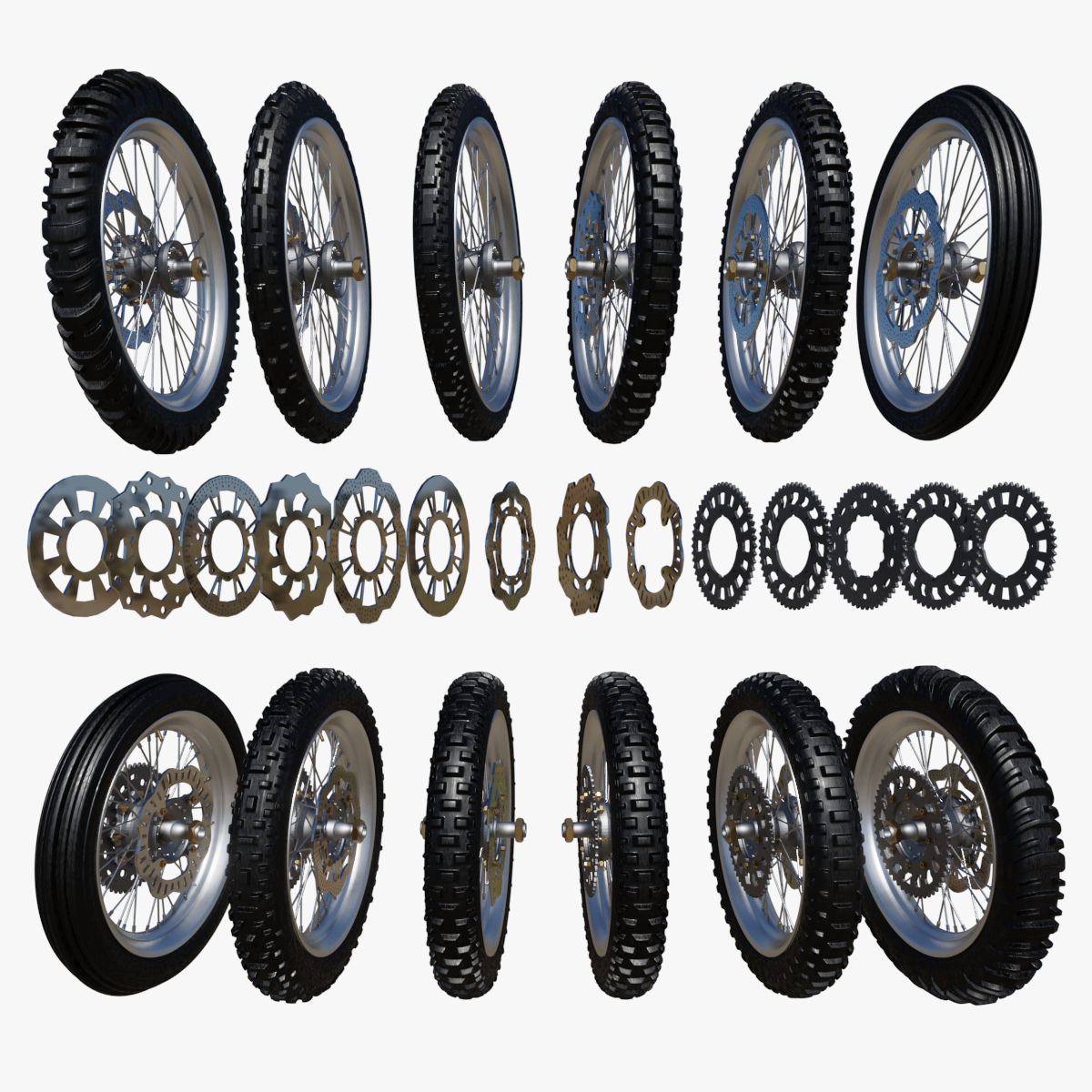 off road motorcycle wheels