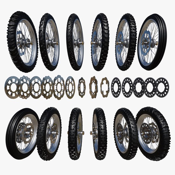 Off-Road Motorcycle Wheels Kit