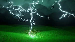 lightning storm