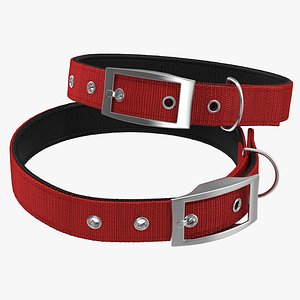 Dog Collar 3 Red