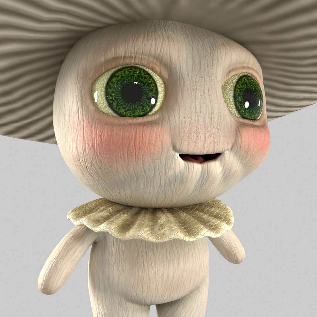 3D Model Mushroom - TurboSquid 2016699