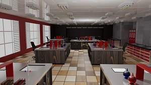 Laboratory Interior model