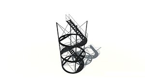 Stairs 3D model