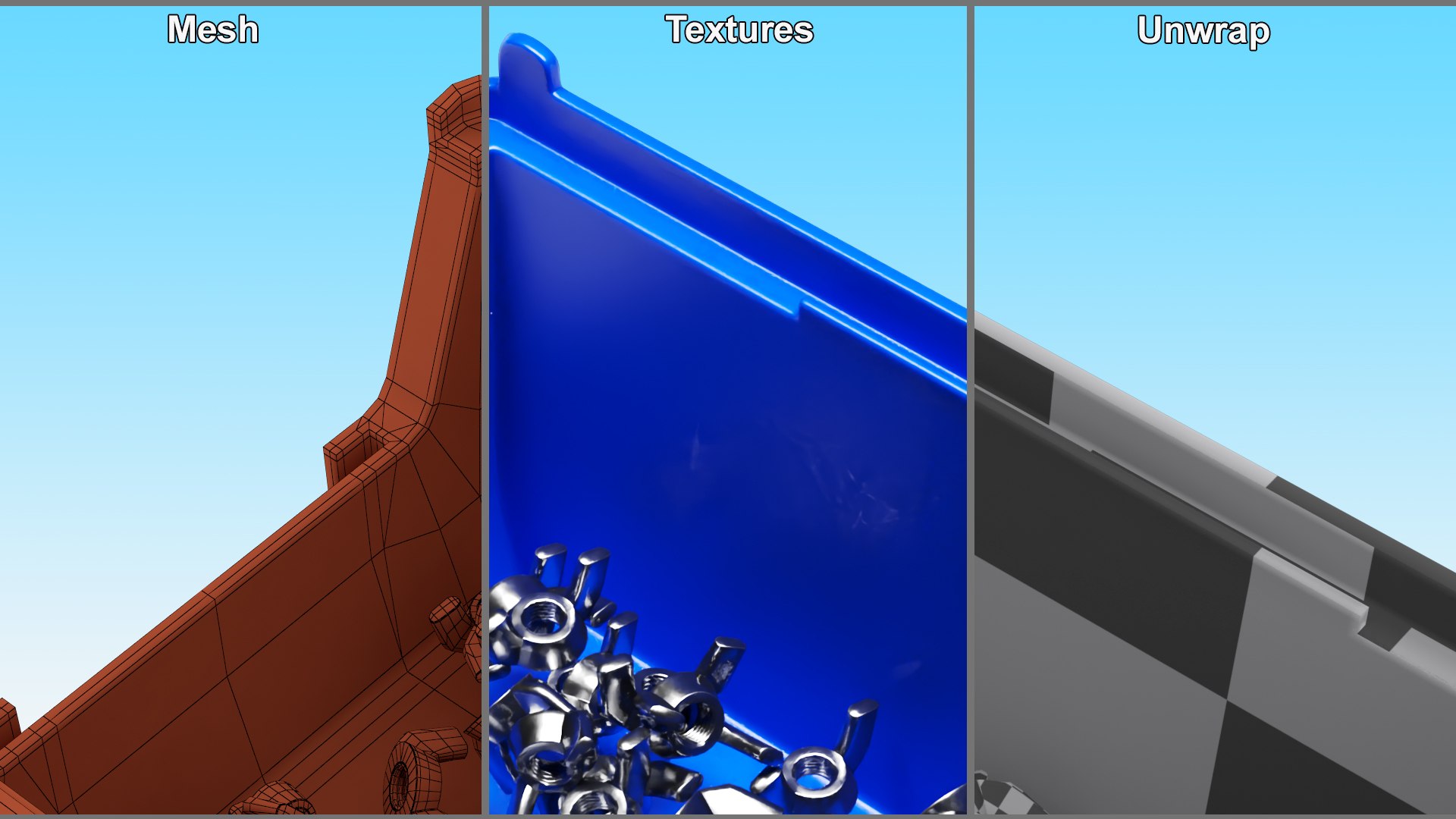 3D Workshop Lock Nut Sorting Bin https://p.turbosquid.com/ts-thumb/yr/GKDiIR/al/workshop_lock_nut_sorting_bin_010/jpg/1742013658/1920x1080/fit_q87/70fd84d96a1f70ed3bd720421ae2a7c9fbec5df6/workshop_lock_nut_sorting_bin_010.jpg
