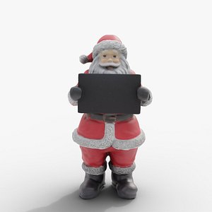 Santa 3D model