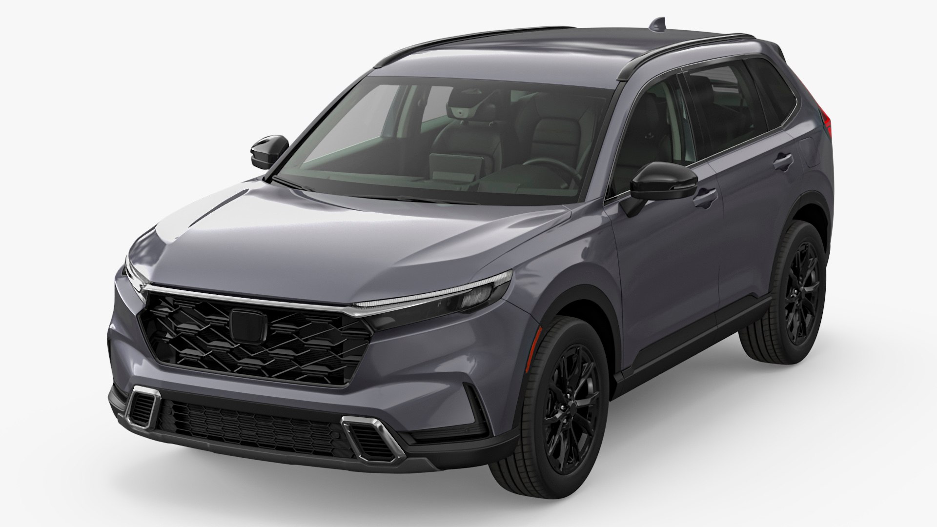 Urban Crossover 2025 Gray 3D model preview