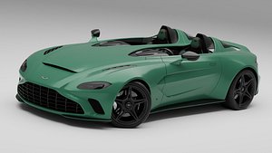 Aston Martin V12 Speedster 2021 3D