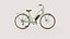 Bicicletta elettrica urbana con scavalco