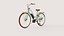 Bicicletta elettrica urbana con scavalco