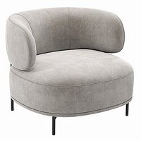 Akiko Lounge Chair Gallotti Radice Buratti