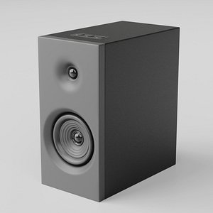 3D High-Quality Multimedia Speaker 3D Model