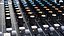 Registratore mixer analogico acceso