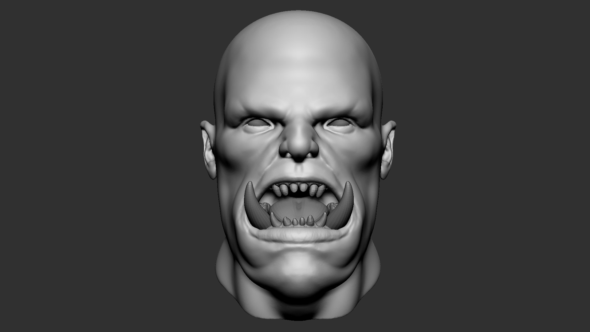 Orc Head Concept 3D - TurboSquid 1706336