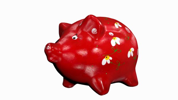 3D piggy bank