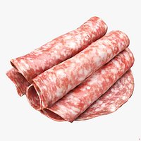 Danish Salami rolled