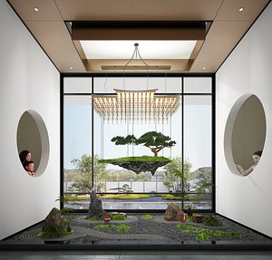 Chinese Art Landscape Exhibition Hall