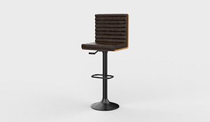 Petra Barstool 01 3D model