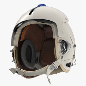 HGU-2A/P Flight Helmet (F-4 Pilot Helmet) Worn