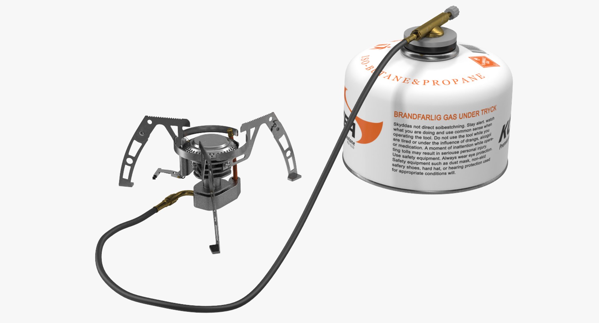Camping Gas Stove 2 Kovea 3D model preview