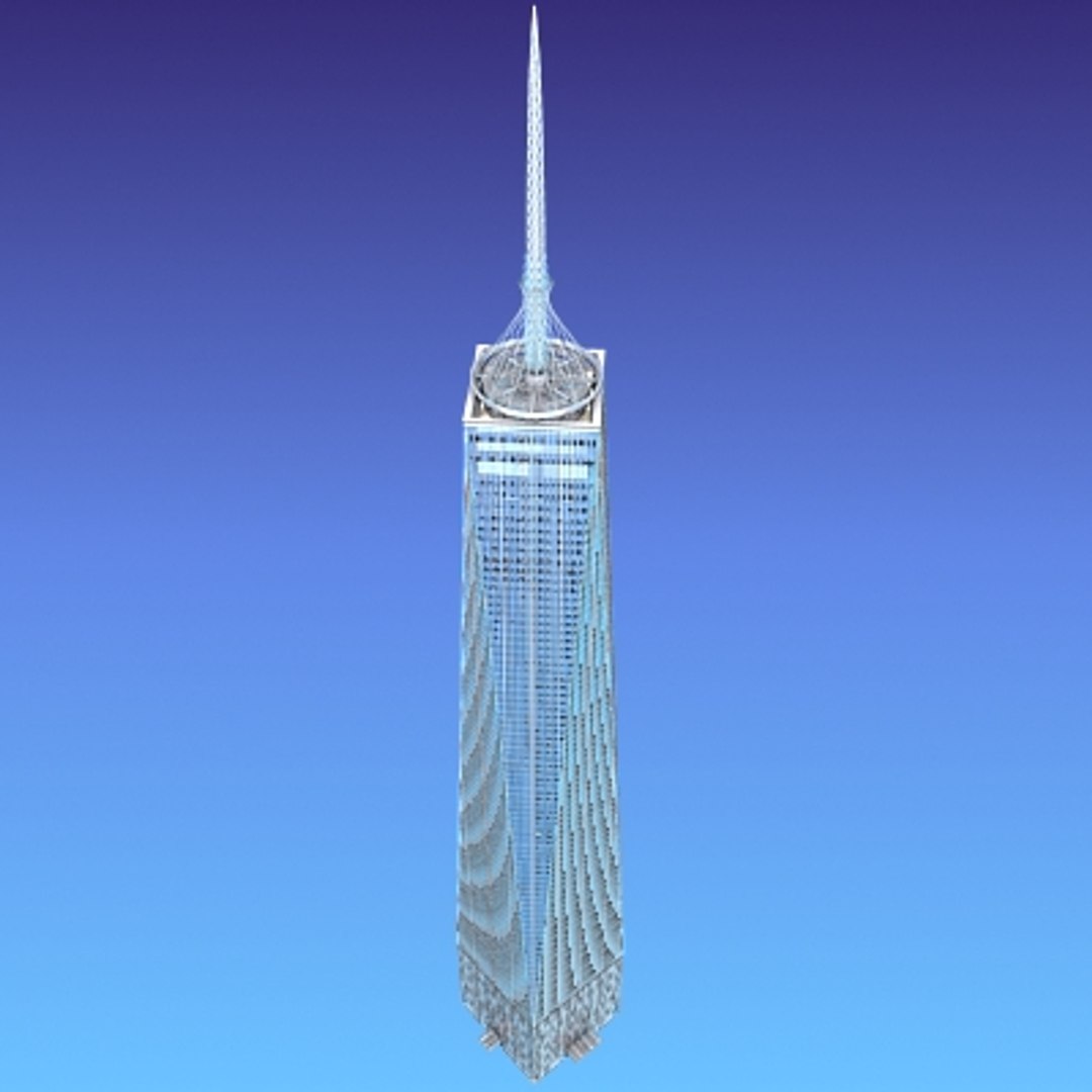 3d Freedom Tower Model