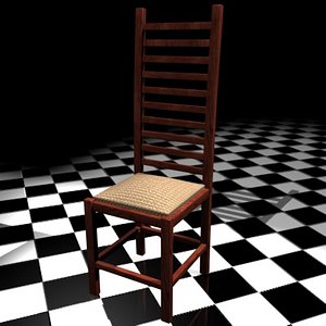 3d model chair